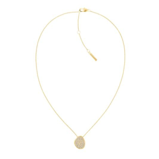 Slušivý pozlacený náhrdelník Calvin Klein 35000224
